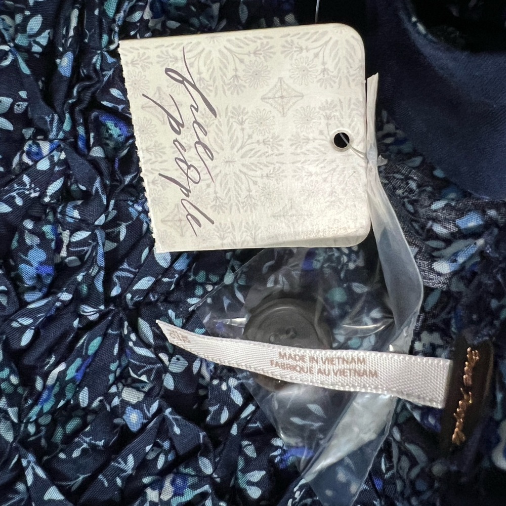 Free People Blue Floral Dress - Picture 7 of 8